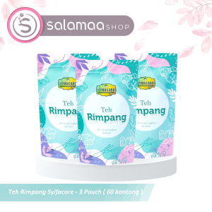 Paket 3 Teh Rimpang Syifacare Celup Jahe Kunyit Sereh Lengkuas 60 kantong