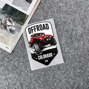 Off-road Vehicle Camping Decoration Stickers Tank 300 Wrangler BJ40 Rear Window Glass Body Side Window Decoration Stickers Car Personality Creative Stickers