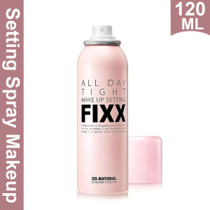 So Natural Setting Spray All Day Tight Make Up Setting Fixx Makeup Fixer 120ml