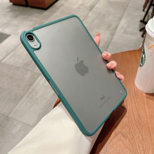 HEXDRAGON Shockproof Matte Hard Cover Soft Border Silicone Case for IPad Gen 10th 10.9 2022 A16 11th 2025 Case 8th 9th 7th 10.2 for IPad Pro 11 Air 5 4 3 2 Air6 Mini 6 4 5 7 Case IPad 2 3 5th 6th 9.7 Hard PC Cover