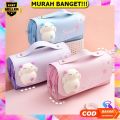 Tempat Pensil Anak Perempuan Alat Tulis Cewek Sekolah Terbaru Murah Case Serbaguna Simple Elegan Korean Pouch Style Karakter 2022 Kotak Sd Cowok Smp Tk Sma Lucu Laki2 Dusgrip Yang Lagi Viral Aesthetic Korea Kotak Pensil Dekompresi Perempuan Lucu YV470. 