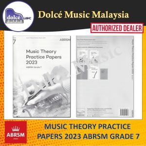 ABRSM - Music Theory Practice Papers 2023 Grade 7