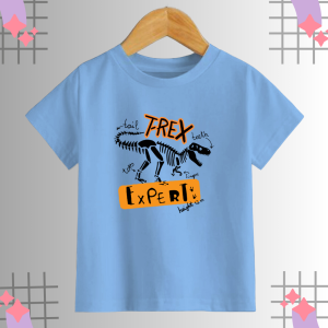 KOKO IMPORT - Baju Kaos Anak Laki-Laki TREX Dino Atasan Lengan Pendek Umur 2-16 Tahun Lucu Unik Keren