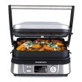 Cuisinart GR-5NHK GR-5N Griddler Grill Five & Deep Pan (5-in-1 Function) Panini Press with Digital Display 1750W - GR5NHK GR5N. 
