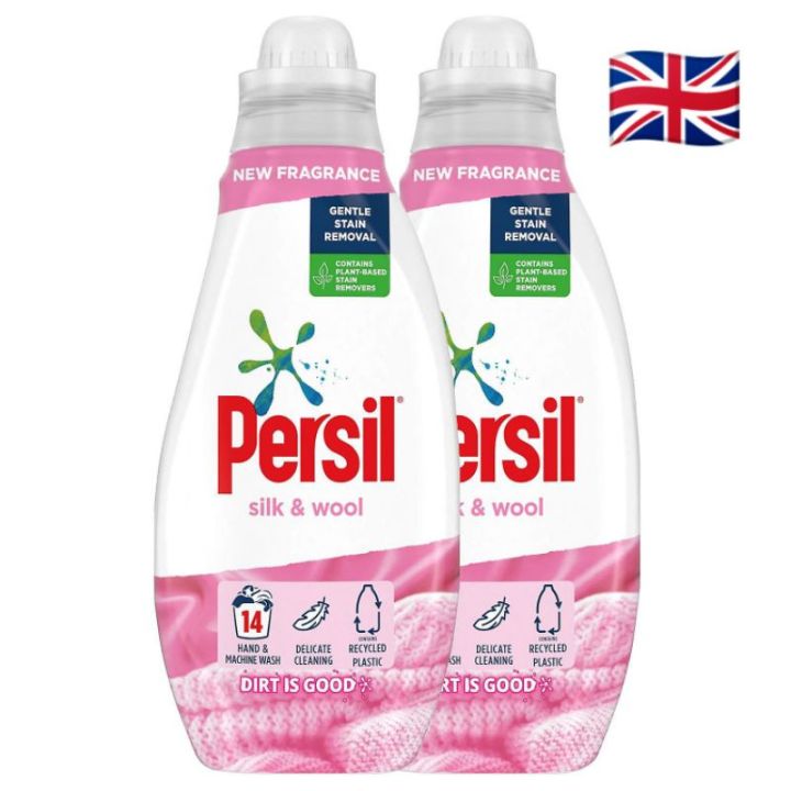 spots Washing liquid Persil Silk and Wool Laundry Liquid Detergent