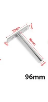 Original Heavy duty Invisible Shelf Brackets Floating T-shaped Heavy Duty Round bar Wall-mounted 3/4/5 inch (10mm dia)