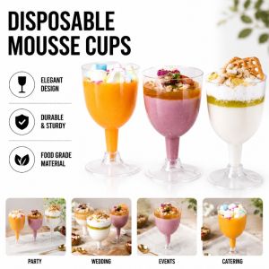 1/10Pcs Plastic Disposable Clear Champagne Cocktail Glasses Wine Cups Birthday Party Wedding