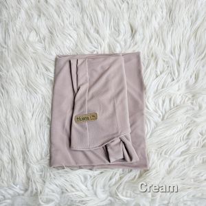 Hijab kerudung Bergo LESTI Husna 2in1 Jersey Premium