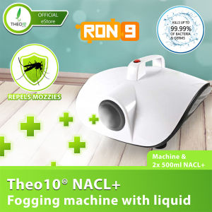 Theo10® Fogging Machine - Kills Germs & Repel Insects 100% Natural - Safe for Children, Elderly, and Pets - Food-Safe - NEA Listed