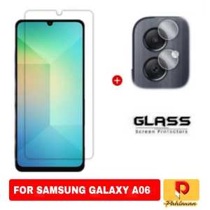 PROMO 2 inc 1 Clear Tempered Glass Samsung Galaxy A06 Screen Protector