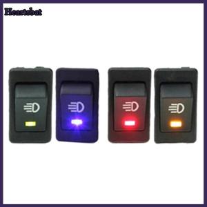 [Heartsbat] Ánh Sáng Màu Xanh 12V 35A LED Ánh Sáng Marine Xe Sửa Đổi Chuyển Đổi Sương Mù Ánh Sáng Thuyền Rocker Chuyển Đổi