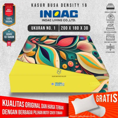 [ 200x180x30 ] Kasur Busa No. 1 Original INOAC EPV Density 16 Garansi 10 Tahun