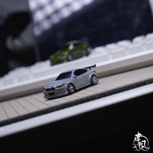 New 1:64 MINI 4WD RC Drift Car Desktop Small BMW Model Full proportional throttle speed control RTR 2.4G Remote Control Racing Car Toy for Kids Gift