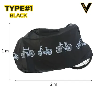 [SG SELLER] High Quality Waterproof and Sun-proof Bicycle Cover With Anti-Theft Lock Holes for Mountain Road Electric Bikes [#1] [#3}