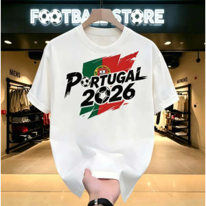 Casual Short-Sleeve T-Shirt – 2026 World Cup: United States Canada Mexico – National Teams of France Argentina Brazil