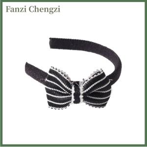Fanzi Mini Doll Bow Hair Hoop Headband Doll Hair Accessories Dollhouse Scene Decoration Dolls Dress Up Toy Pretend Play Toys