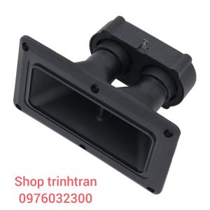 Loa tweeter nhựa vuông 6 inch hai còi công suất 4Ohm Max 150W Chất liệu nhựa ABS chất lượng cao. giá 1 cái.