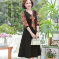 Váy đầm cho mẹ / Váy hè thu cho người trung niên / Váy đầm dự tiệc cho mẹ U50. 