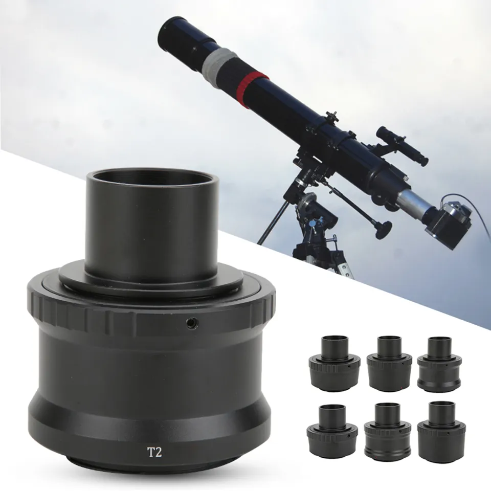 Inch T Mount Ring Astronomical Telescope Adapter for Nikon  Canon Sony Fujifilm Olympus Samsung Mirrorless Camera