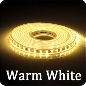 BEVOLO Warm/White Led Strip Lights Indoor Outdoor Led Lights For Room Waterproof Flexible Home Decor
