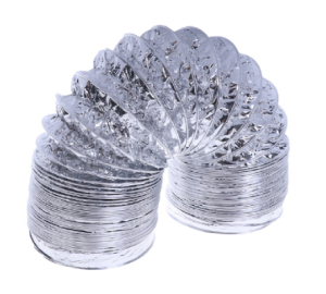 4Inch Inline Duct Exhaust Fan Booster Exhaust Blower Air Cooling Vent Metal Blades Blower ​Booster Metal Blade Metal Inline Duct Fan Booster Exhaust Blower Air Cooling Vent 220V