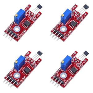 KY-024 4pin Linear Magnetic Hall Switches Speed Counting Sensory Module Speed Measurement Counting Module