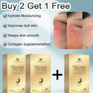 LYDIMOON Collagen anti wrinkle whiteningmask No wash sleeping mask 20pcs hydrate Moisturizing Improves dull skin Lift firm Anti agingfirm