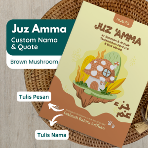 Juz Amma Custom Nama A5 - Juz Amma Hafalan Anak Premium full color - cocok untuk kado dan hadiah
