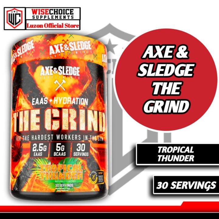 AXE & SLEDGE THE GRIND 30 SERVINGS TROPICAL THUNDER Lazada PH