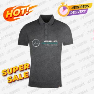 💥⏩PROMOSI HEBAT⏪💥[PRINTING] MER PET FORMULA ONE TEAM POLO FRESH LOGO PRINTED COLLARED NECK SHIRT FOR MEN AND WOMEN 100% COTTON B5