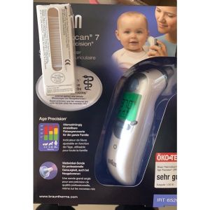 Ready stock🇲🇾【Braun】100% Original Braun Theoscan 7 IRT6520/ IRT 6520 digital ear theometer baby theometer