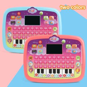 ANGCHI Intelligent Story Childrens Tablet Learning Machine Electronic Book Childrens Tablet Toddler Tablet Toy Led Learning Machine Reading For Kids Infant