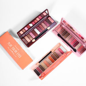 LAMEILA 12colors Eyeshadow Palette Fashion Waterproof Palette Natural Shimmer Matte Multicolor
