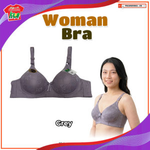 Women Lace Bra Comfort Fit Breathable Fabric 3 Hook Adjustable Strap Wireless Soft Cup Bra Plus Size 38/85 40/90 42/95