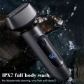 Showsee Electric Shaver F602 Men Beard Trimmer Shaving Machine 3D Triple Blade Floating Razor Wet & Dry Shaving Portable Shaving Machine for Travel Business Trip. 