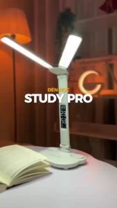 Đèn Học Để Bàn Bảo Vệ Mắt VUA ĐÈN LED - Pin Tích Điện Cảm Ứng Chỉnh Màu Chế Độ Sáng