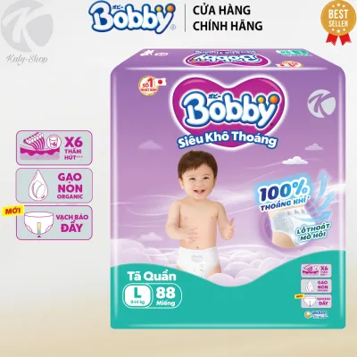 Tã Quần Bobby Ultra+ Full Size ( M96/L88/XL76/XXL70/XXXL22) Siêu Tiết Kiệm