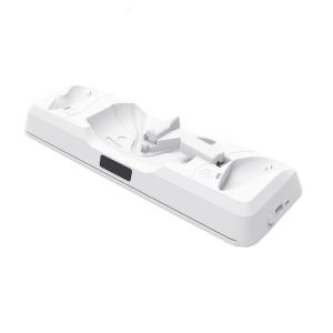 Charging Dock Base Controller Holder Station Nonslip Base Colorful Light for MQ 3S VR Glasses White