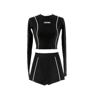 ELMORA | SB1151 Baju Renang Wanita Swimsuit Black Set Big Size Fashion Import