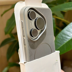 Heat Dissipation Mesh For Magsafe Magnetic Phone Case For HuaWei Pura 90 80 70 Mate 80 70 P90 Pro Max Ultra Frosted Bumper Cover