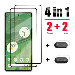 For Google Pixel 7 Glass For Google Pixel 7 Tempered Glass Screen Protector Camera Film For Google Pixel 7 Pro 6A 6 5A 4A Glass h260729
