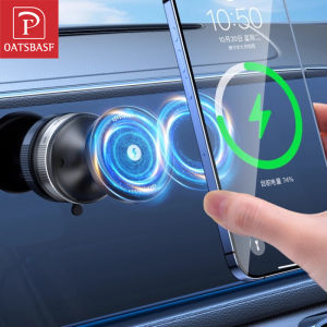 OATSBASF Vacuum Adsorption Car Wireless Charger Mobile Phone Holder Magnetic Adsorption