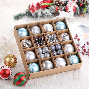 3-6cm Carton Bright Ball Shaped Ball Painted Ball Ornament Pendant