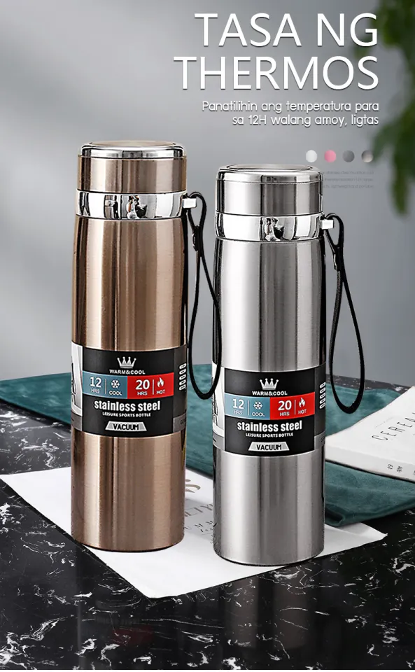 1000ml 32oz Flask Tumbler Thermos Stainless steel water bottle