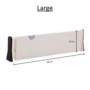 Adjustable Storage Drawer Cabinet Drawer Divider Organizer Retractable Plastic Drawer Partition Household Storage