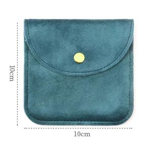 Beg Baldu Butang Snap 10x10cm Penyimpanan Barang Kemas Untuk Hadiah