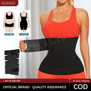 GUKOO Body Shaper Adjustable Slimming Tummy Control Weight Loss Strap Slimming Workout Sports Trimmer Belt Body Shaping Waist Trainer