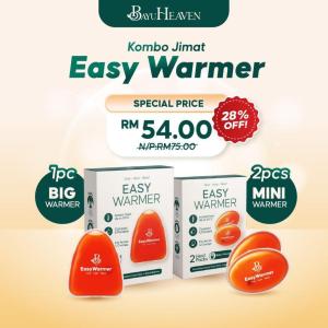 BAYU HEAVEN REUSABLE INSTANT HEAT PACK EASYWARMERMild and effective