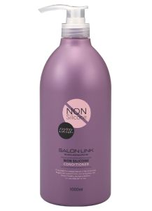 [ 日本熊野Japan Kumano ] 沙龍級無矽靈護髮素 紫/天然花香Salon Link Non Silicone Conditioner-1000ml【Toasty Life 】