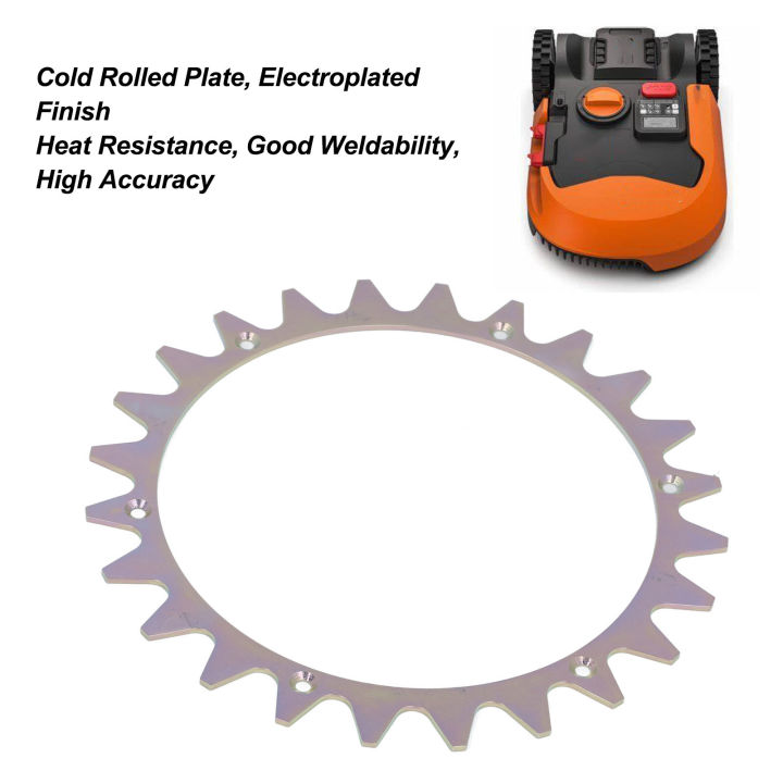 ตะปูเกลียว KKmoon สำหรับหุ่นยนต์ตัดหญ้า Worx Landroid